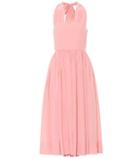 Roberto Cavalli Silk Midi Dress