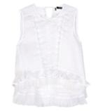 Isabel Marant Vienna Pleated Silk-blend Top