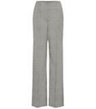 Proenza Schouler Checked Stretch Wool Pants