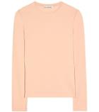Fendi Marea  Long-sleeved Cotton Top