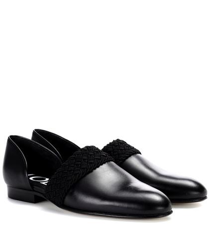 Miu Miu Leather Loafers