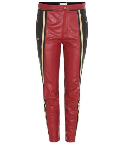 Christopher Kane Leather Trousers