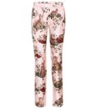 Ag Jeans Printed Silk Trousers