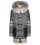 Altuzarra Smyrna Floral-printed Coat With Fur