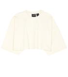 Repetto Appliqué Cropped Cotton-blend Top