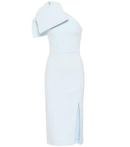 Rebecca Vallance Hamptons Bow Crêpe Midi Dress