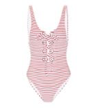 Mara Hoffman Terry Lace-up Maillot