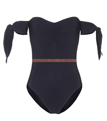 Miu Miu Off-the-shoulder Swimsuit