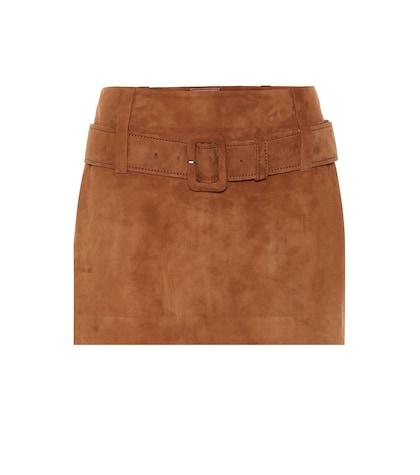 Prada Suede Miniskirt