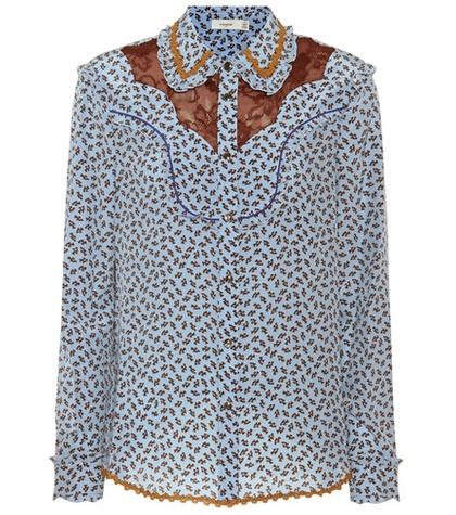 Coach Printed Silk Shirt