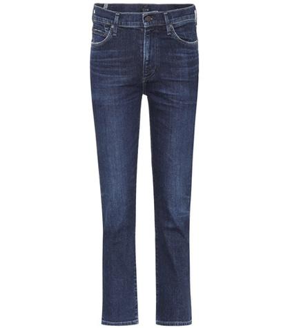 Citizens Of Humanity Cara High-waisted Cropped Jeans