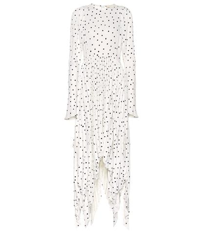 Khaite The Greta Printed Crêpe Dress