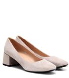 Versace Kids Suede Pumps