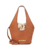 Jacquemus Le Cariño Suede Bucket Bag