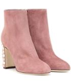 Dolce & Gabbana Vally Suede Ankle Boots