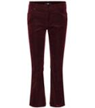 7 For All Mankind Cropped Bootcut Corduroy Jeans