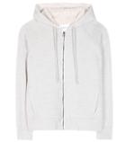 Velvet Rochelle Fleece-lined Sweatshirt