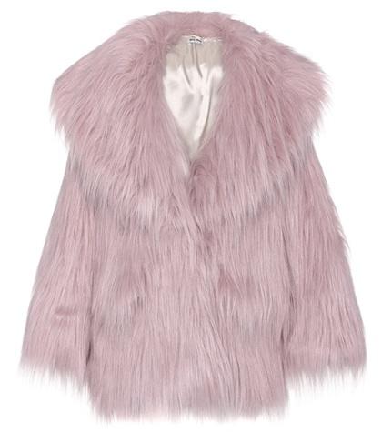 Miu Miu Faux-fur Jacket