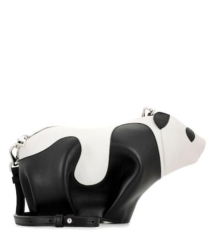 Miu Miu Panda Mini Leather Shoulder Bag