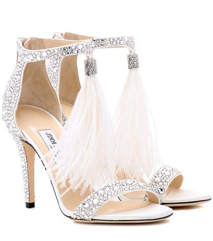 Jimmy Choo Viola 100 Embellished Sandals