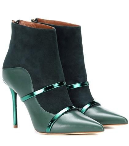 Salvatore Ferragamo Madison 100 Suede Ankle Boots