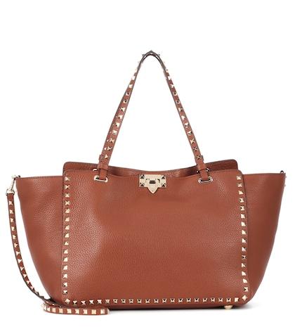 Valentino Garavani Valentino Garavani Rockstud Medium Leather Tote