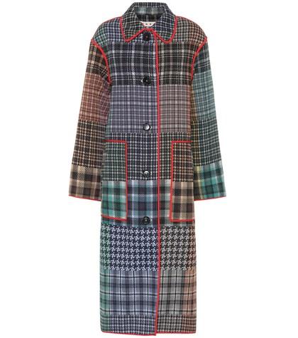 Marni Checked Coat