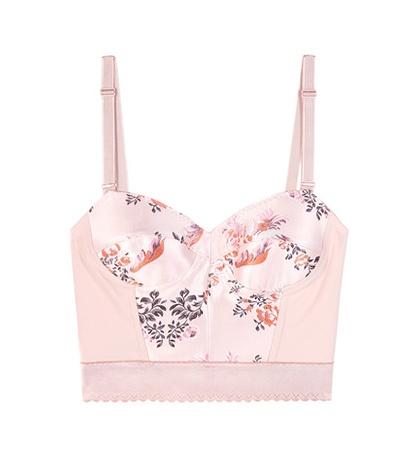 Stella Mccartney Jacquard Crop Top Bustier
