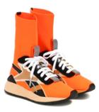 Reebok X Victoria Beckham Bolton Sock Leather-trimmed Sneakers
