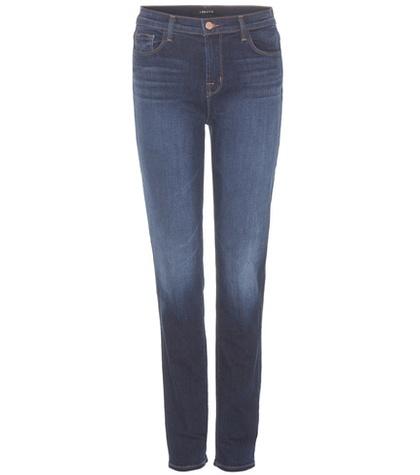 J Brand Maria High Rise Straight Jeans