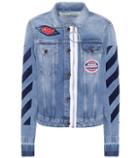 Sies Marjan Diagonal Zip Denim Jacket