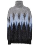 Roger Vivier Turtleneck Wool-blend Sweater