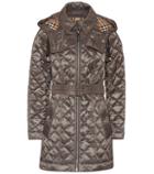 Burberry Baughton Detachable Hood Quilted Coat