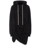 Rick Owens Drkshdw Cotton Hoodie Dress