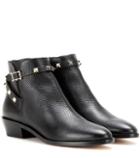 Valentino Garavani Valentino Garavani Rockstud Leather Ankle Boots