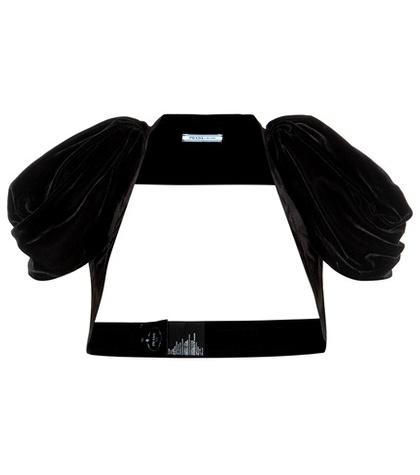 Prada Velvet Shrug