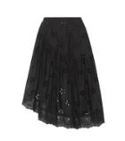 Mansur Gavriel Cotton Eyelet Skirt