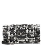 Dolce & Gabbana Dg Millennials Tweed Shoulder Bag