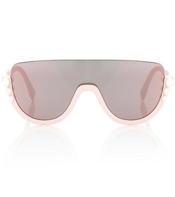 Fendi Ribbons And Pearls Sunglasses