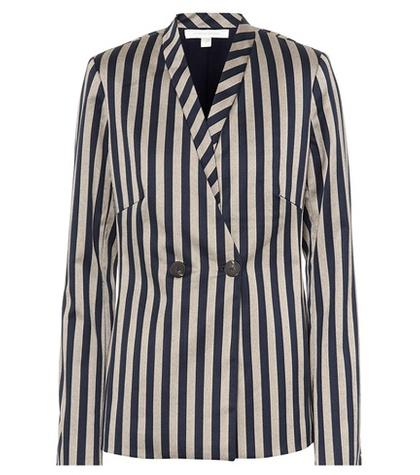 Jonathan Simkhai Striped Cotton-blend Blazer