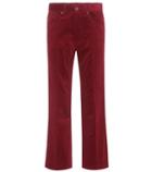 Marc Jacobs Cropped Velvet Trousers