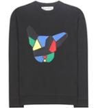 Balenciaga Dog Badge Cotton Sweatshirt
