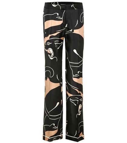 Adidas Originals Printed Silk Trousers