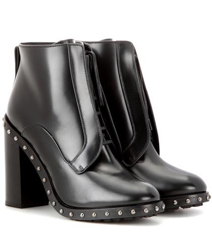 Dolce & Gabbana Leather Ankle Boots
