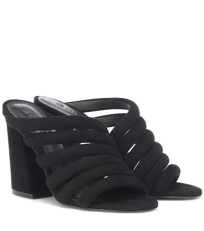 Miu Miu Izzie High Suede Sandals