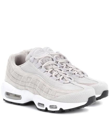 Nike Suede And Fabric Sneakers