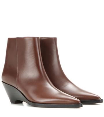 Acne Studios Cony Wedge Ankle Boots