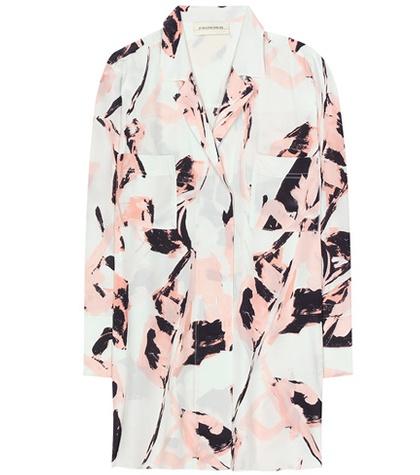 Loewe Gilasah Printed Silk Shirt