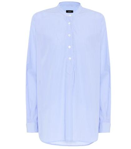 Joseph Luke Striped Cotton Shirt