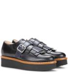Tod's Gomma Platform Leather Shoes